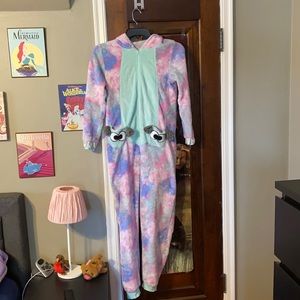 Colorful monster onesie